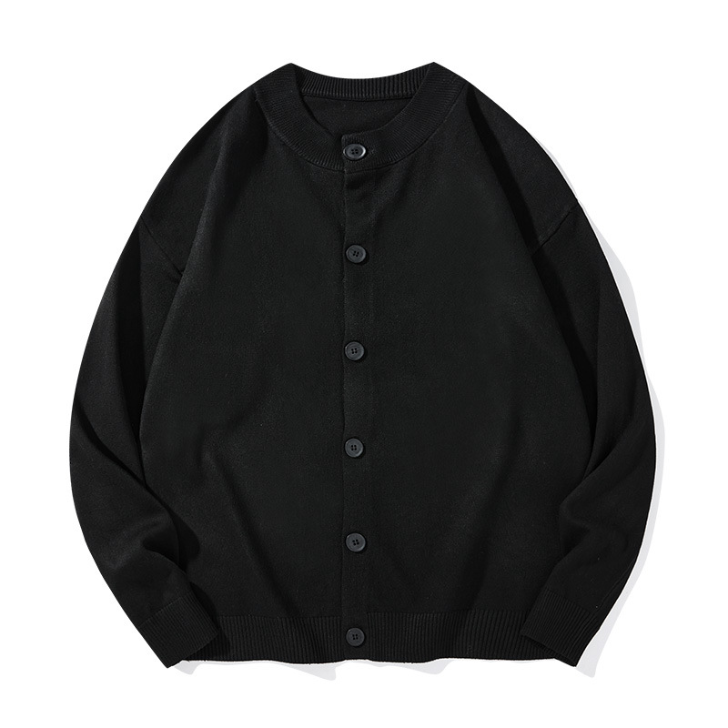 Oversized Knit Cardigan – Minimalist Open-Front Sweater For Men (M-Xxl, Black/White/Gray) Fashion Trends_voghion.com