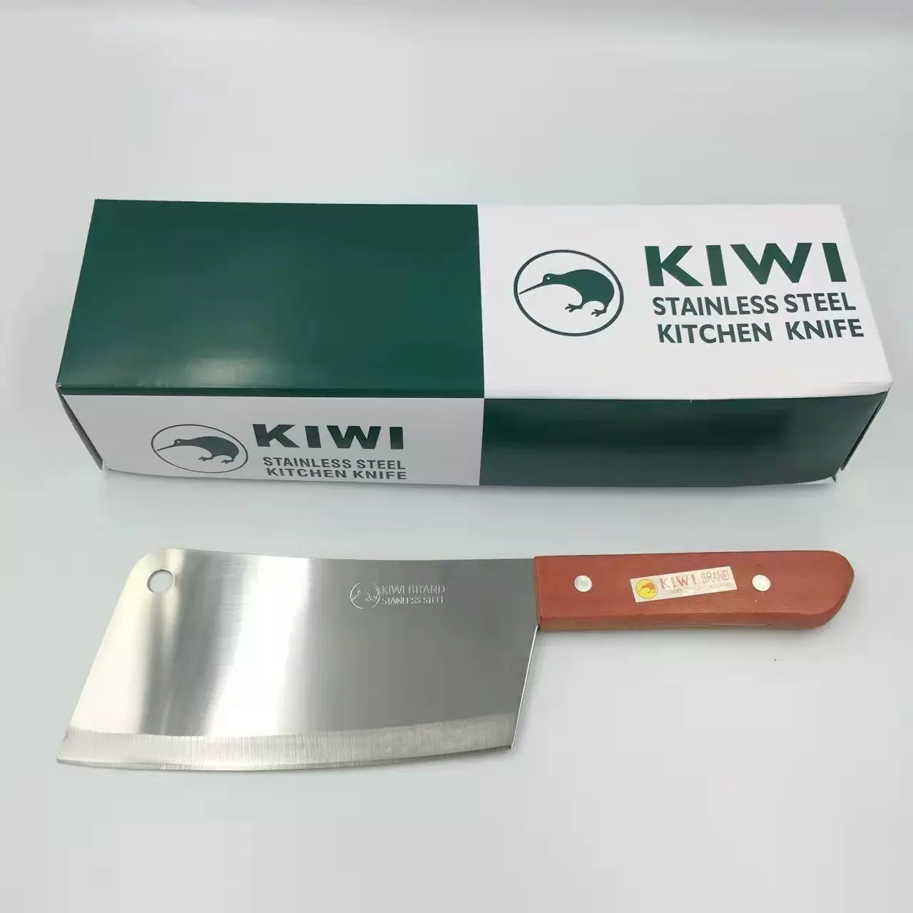 批发kiwi袋鼠刀红木柄菜刀830/840/850/173不锈钢厨房切肉切片刀