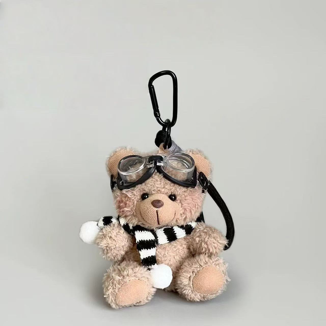 Suéter osos bolsas colgantes de llaveros creativos muñecas de peluche adorables osos muñecas parejas amigas regalos colgantes