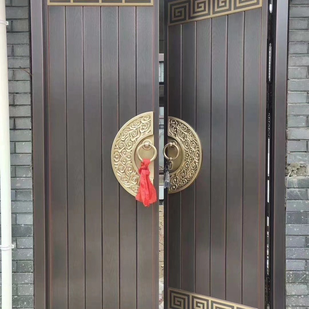 批发湖北广水别墅铜门仙桃钢铜大门天门庭院铜门潜江入户铜门