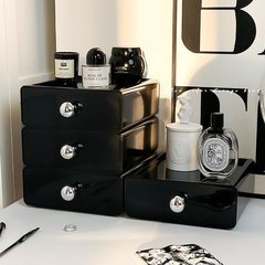 Ins日常日常引き出し式デスクトップ化粧品収納ケース