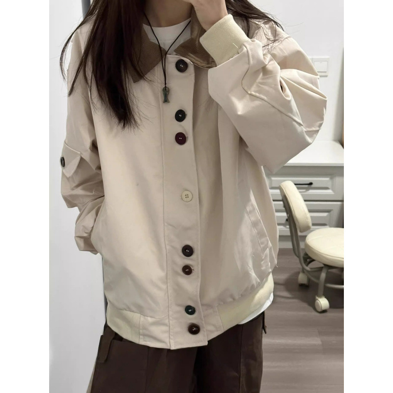 Japanese autumn retro design jacket