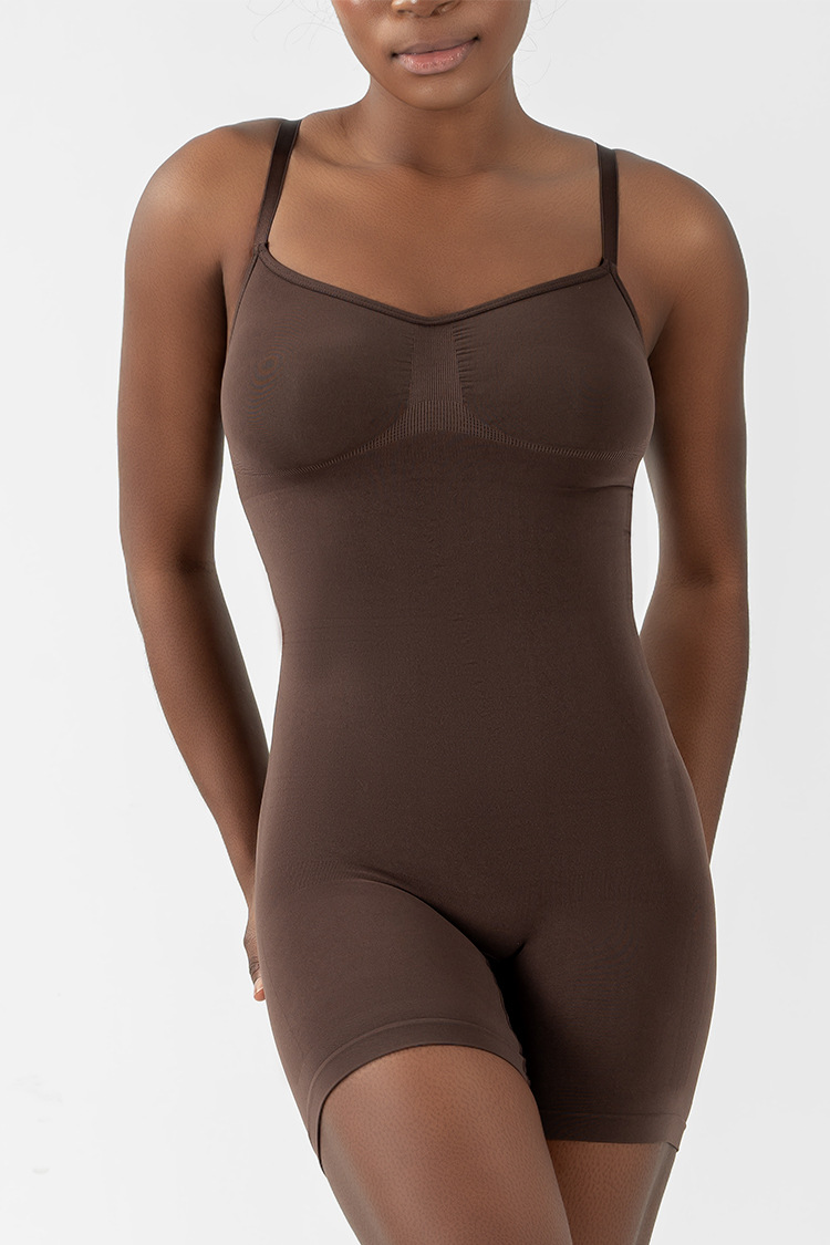 Seamless Bodysuit Shapewear Tummy Control And Butt Lifting Shaper_voghion.com