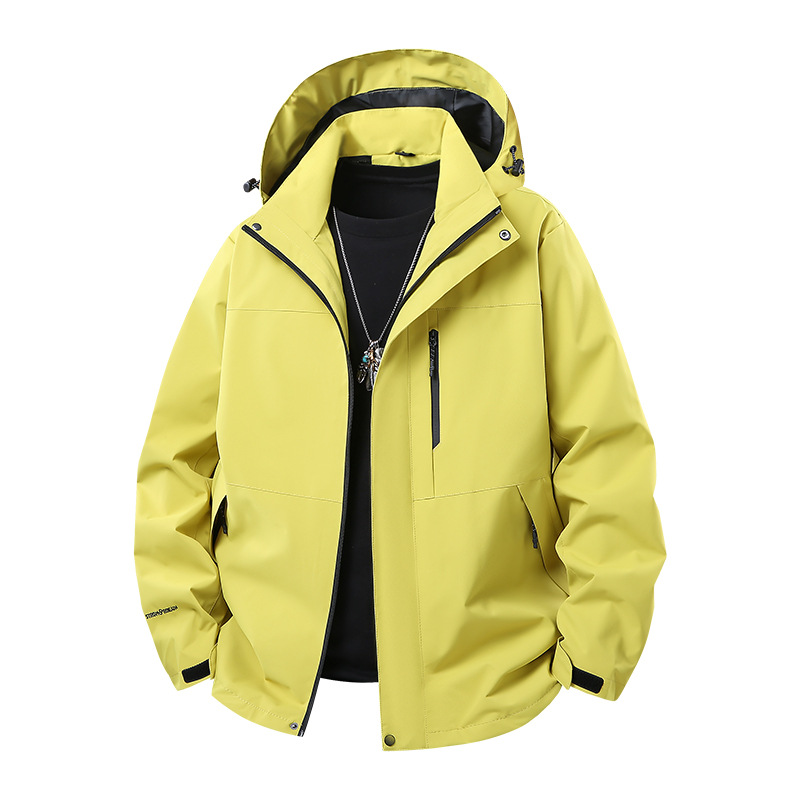 Transfronterizo al aire libre vestir chaqueta hombre primavera y otoño nuevo deporte a prueba de viento impermeable traje de montaña abrigo de trabajo chaqueta de mujer
