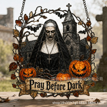 �羳�¿�Valak The Nun Suncatcher��������Ů������