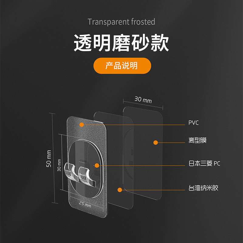 Montado en la pared titular de cepillo de dientes eléctrico de almacenamiento de pasta de dientes ponche de baño libre de la fábrica gancho directo