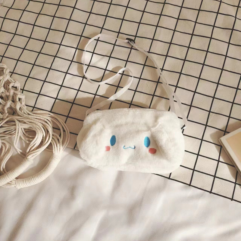 クロスボーダーの女性のぬいぐるみのクロミの斜めのショルダーバッグの補習の袋のかわいい玉桂の犬のinsのハンドバッグの誕生日の贈り物|undefined