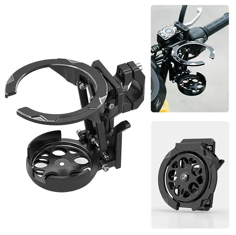 Cross-Border Bicycle Riding Water Cup Holder, Protective Bar Water Bottle Holder, Fixed Beverage Holder, Multi-Functional Car Cup Holder
