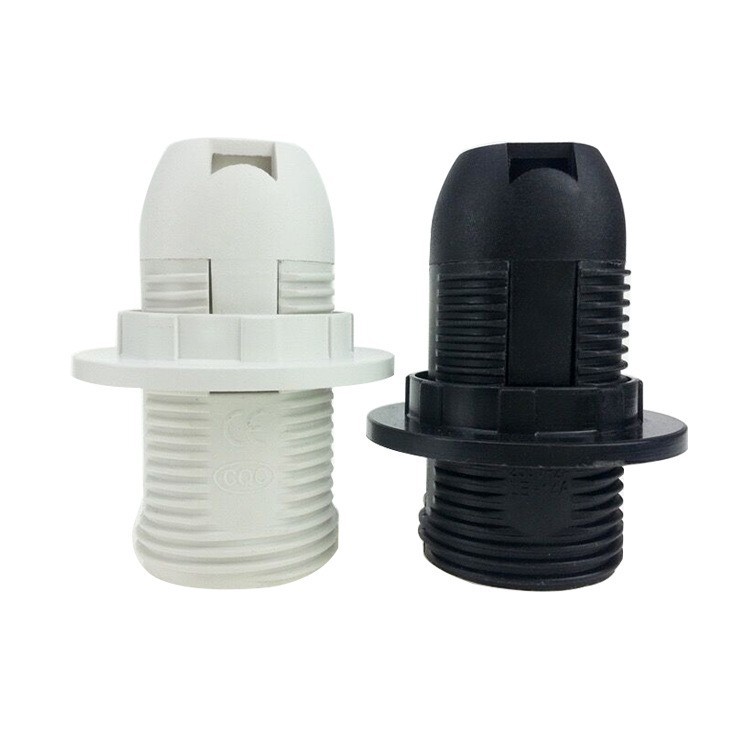 Venta al por mayor E14 tarjeta de diente completo con certificación CE portalámparas de plástico portalámparas de boca de tornillo portalámparas de mesa candelabro portalámparas de pie