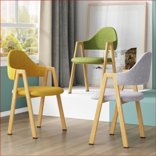 Scandinavian Dining Chair Home Modern Minimalist Chair Backrest Makeup Chair Dormitory Study Desk Chair Restaurant Manicure Stool
