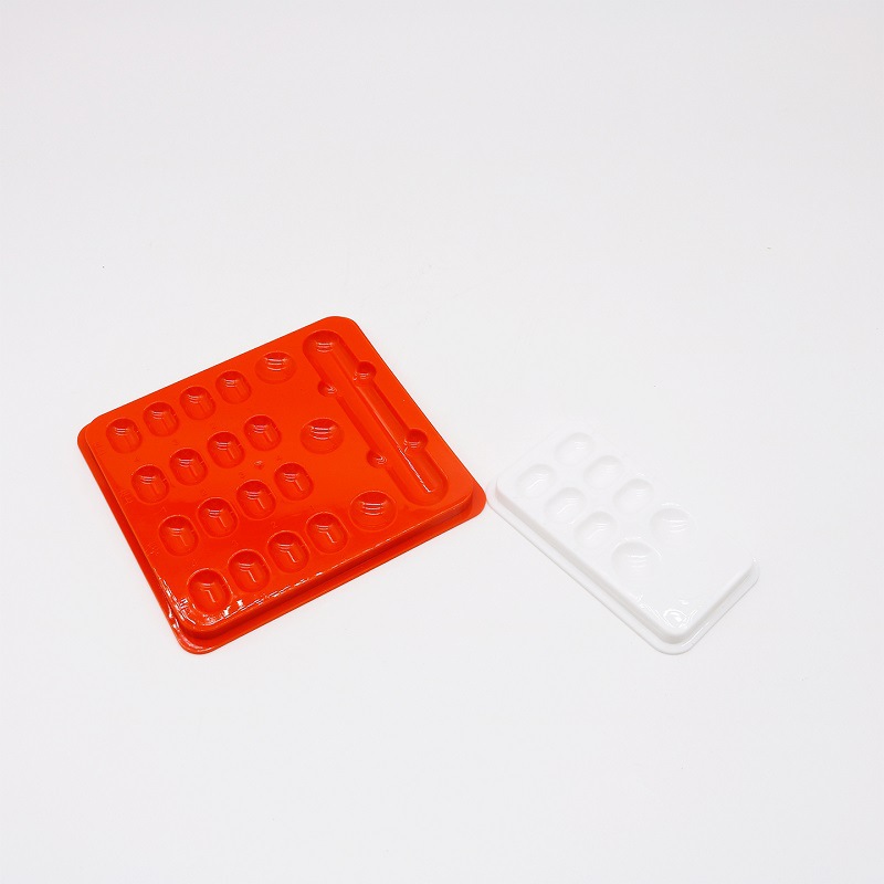 Caja de sombreado de resina estética dental con cubierta protectora colocación dental oral placa mezcladora adhesiva mezcla de color a prueba de luz