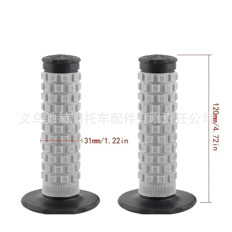 22/24mm Off-Road Motorcycle Modification Parts Silicone Soft Handlebar Grips Handlebar Rubber Grip Cover Handlebar Rubber