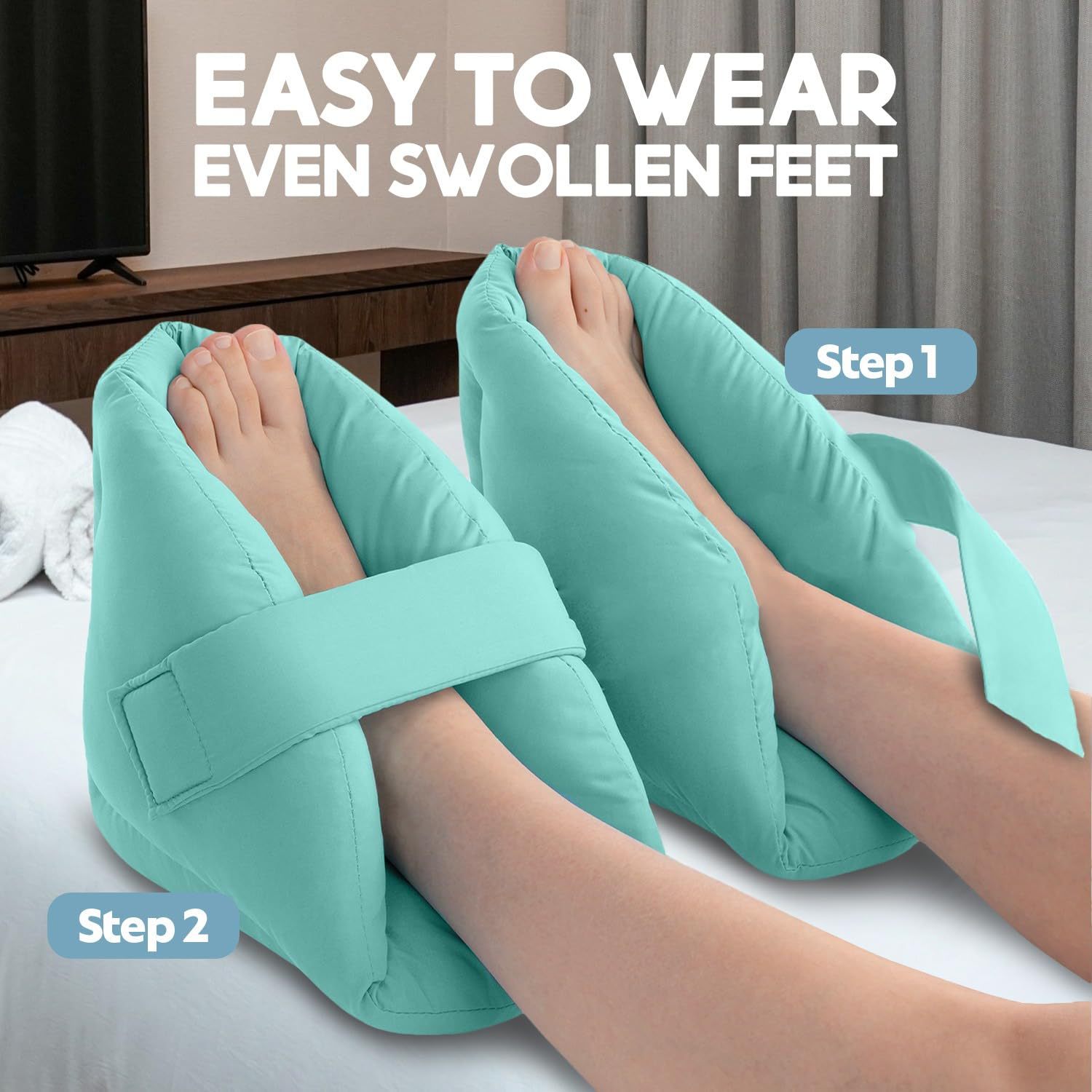 足踝保护套垂足术后裹脚套足下垂疲劳护脚套护脚踝老人护理