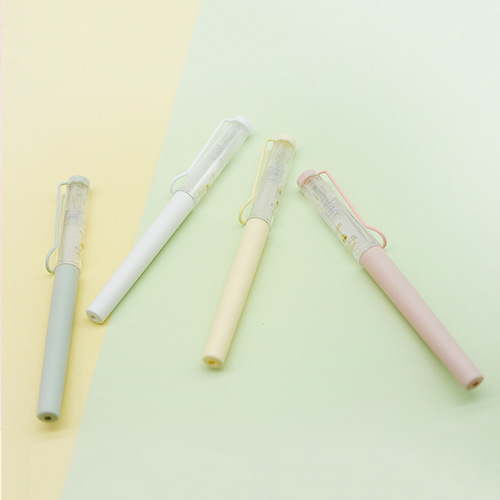 Dianshi stationery student stationery non-splashing fine-tip fountain pen with positive grip creative student ink pen DS-774