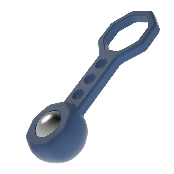 Blue, metal, 6.6×2×2cm