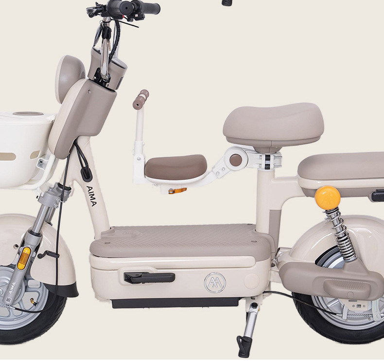 Electric Car Child Seat Front Skateboard Battery Car Baby Safety Seat Liftable Two-Way Child Folding Wholesale
