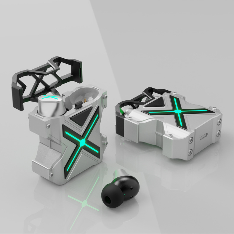 Modelo privado K89 Bluetooth V5 juego auriculares metal espacio almacén F9 auriculares Bluetooth TWS reducción de ruido auriculares binaural llamada