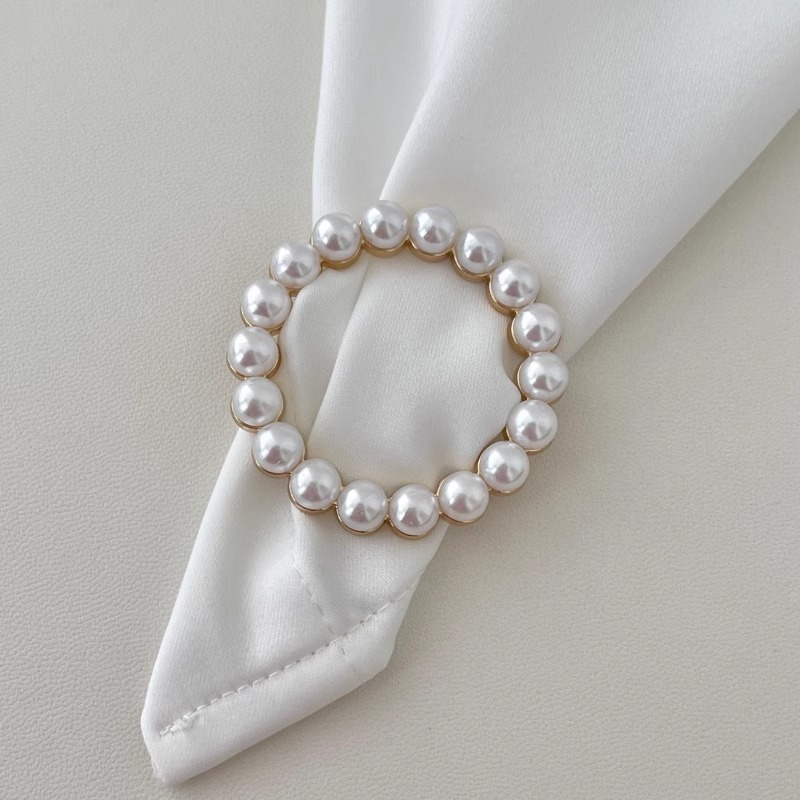 Hebilla anudada en las esquinas de la ropa mujer 2025 nuevo hebilla de toalla de seda botón de perlas de alta gama hebilla de hebilla de ropa de alta gama