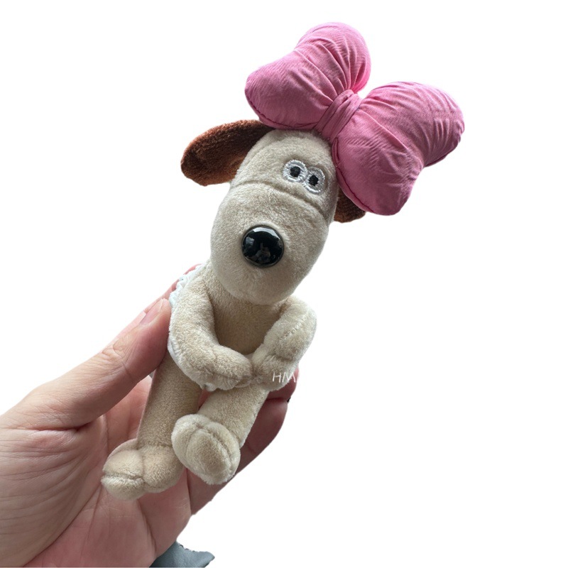 Kit de materiales para hacer una linda decoración de palanca de cambios de coche con forma de perro, adorno de peluche para el interior del coche, regalo de cumpleaños moderno.