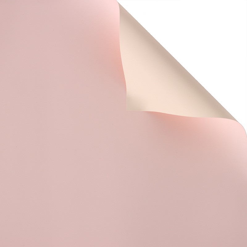 Papel de regalo de flores descuento al por mayor doble color papel Ouya papel flor papel rosa ramo coreano material de papel impermeable