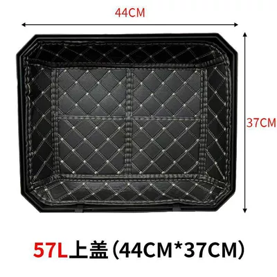 box liner aluminum alloy delivery – Motorcycle trunk - 57l-inner-lining-top-cover-thickened-leather-material