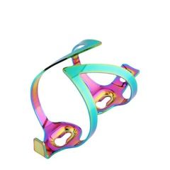 Cross-border new cycling equipment accessories aluminum mountain bike water bottle holder bicycle bike colorful water bottle holder