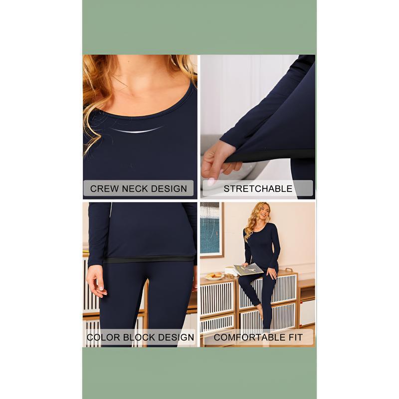 2026 Autumn and Winter Cross-Border Export New Thermal Intimates Set Pants Basic Layer Lightweight