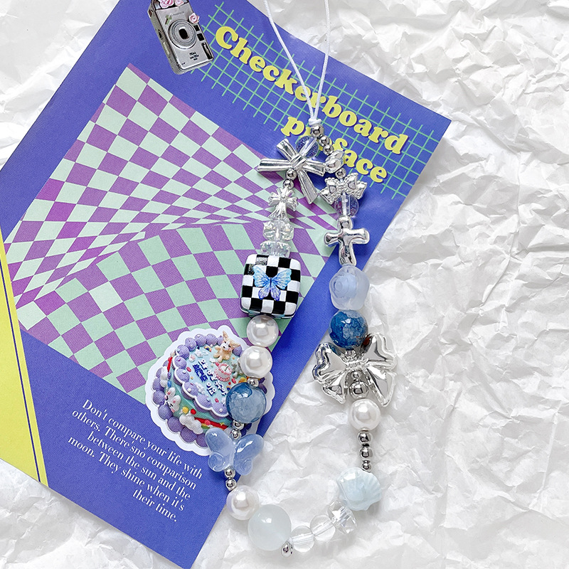 Brand acrylic beads