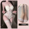 White+white net socks