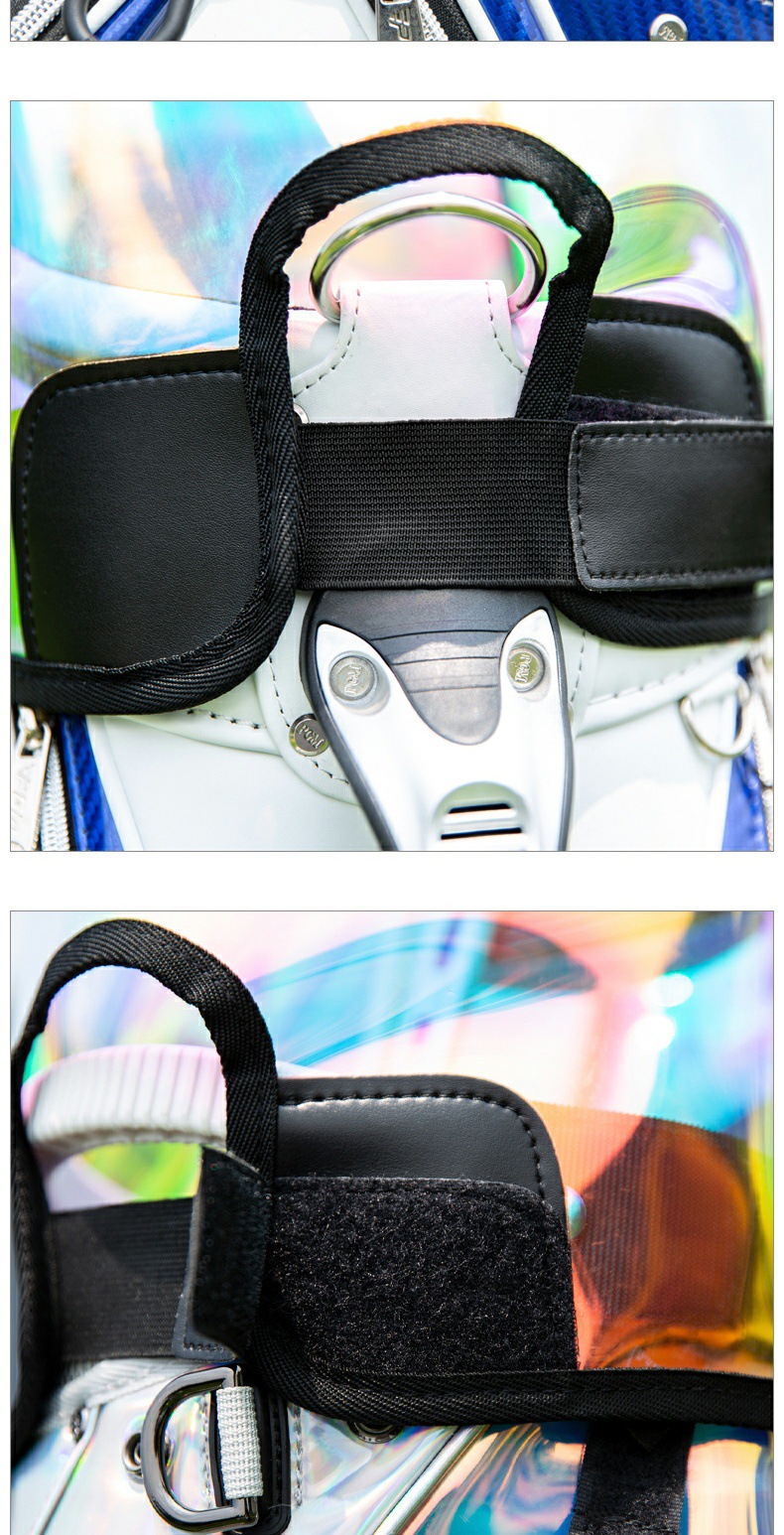Mũ bóng golf PGM đa năng nhiều màu sắc, chất liệu TPU chống nước, có thể điều chỉnh kích cỡ — Mũ bóng đầy màu sắc QB072, Mũ bóng trong suốt QB072 chi tiết 13