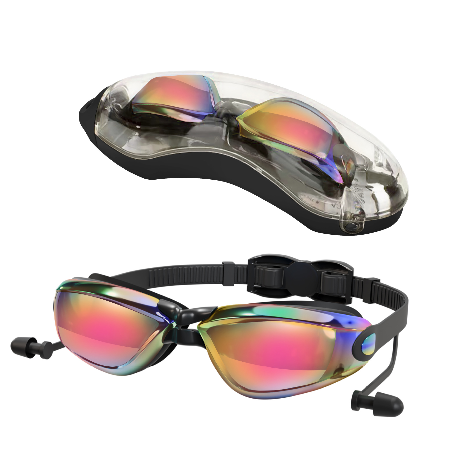 7000 컬러풀한 전기도금 로즈 레드(박스형)