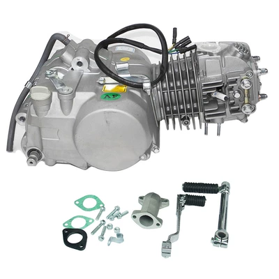 with Electric Kick Start, Engine assembly