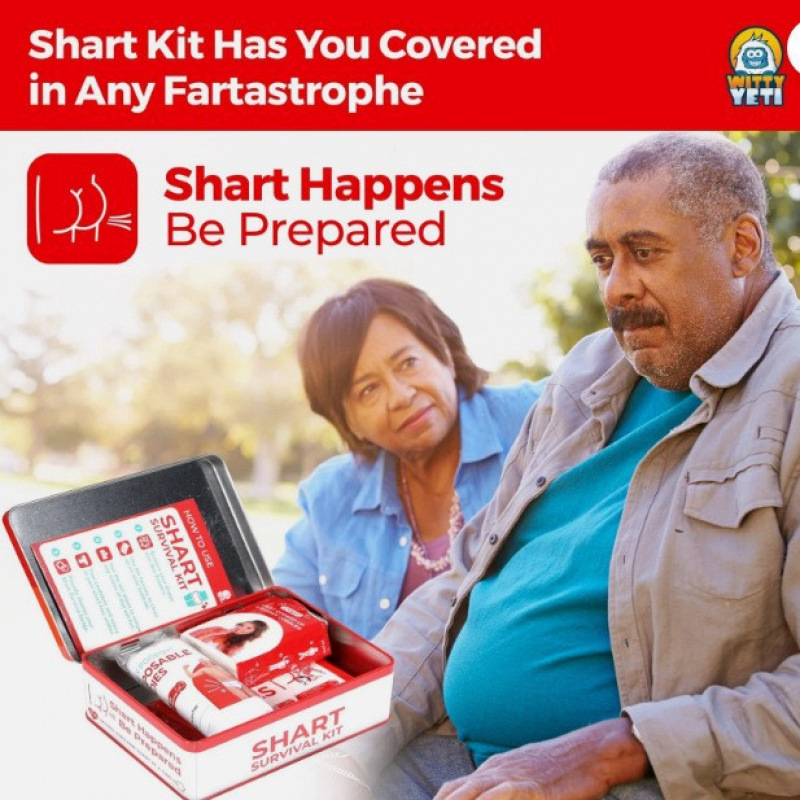 【现货】亚马逊Funny Shart Survival Kit有趣的沙特生存工具包