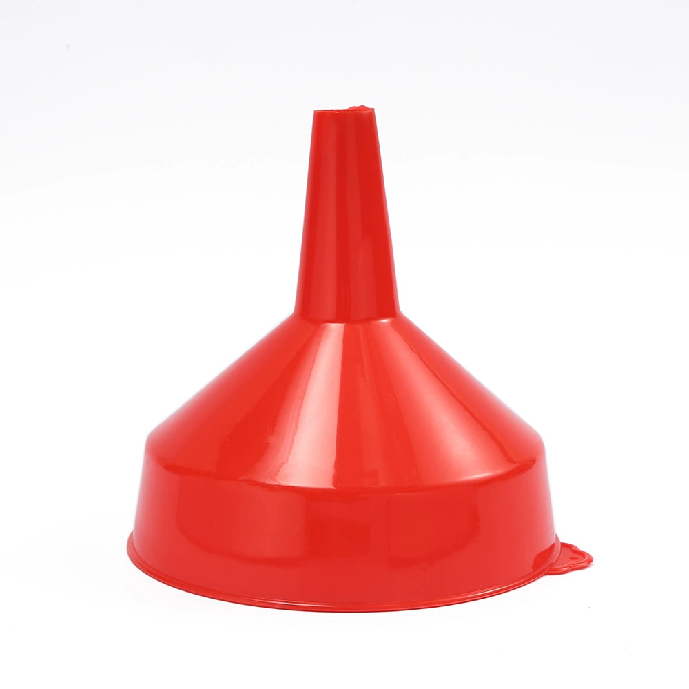 Промышленные большие красные пластиковые воронки 195 большого диаметра утечки масла горшок мотоцикл Нефти Воронка Завод прямых продаж