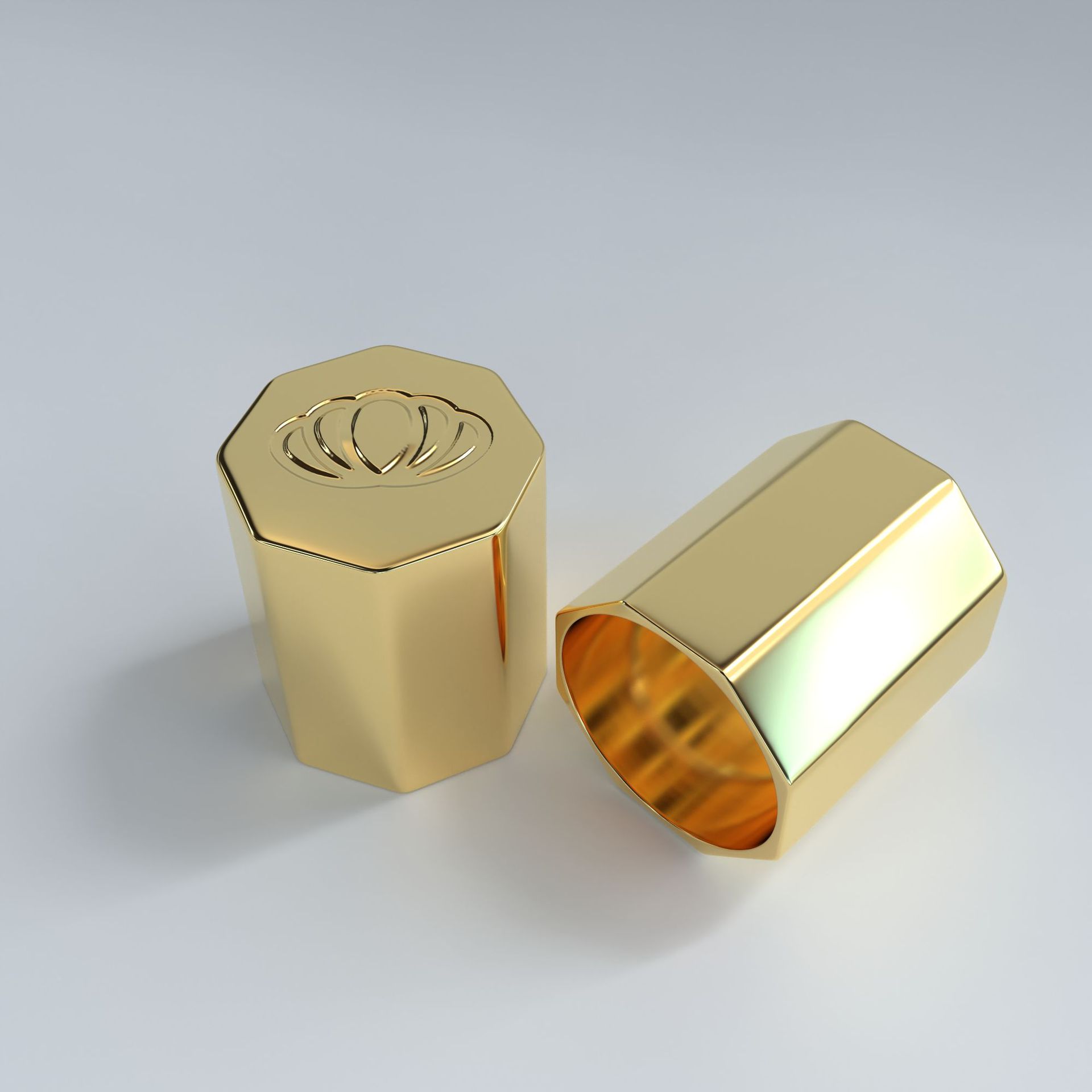 跨境中东锌合金压铸电镀花纹香水瓶盖轻奢风香水瓶配件厂家批发