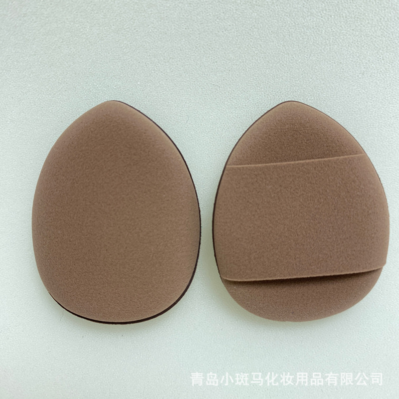指先パフミニクッションパフ乾湿両用小水滴カバートランペット指マントーbbパフ|undefined