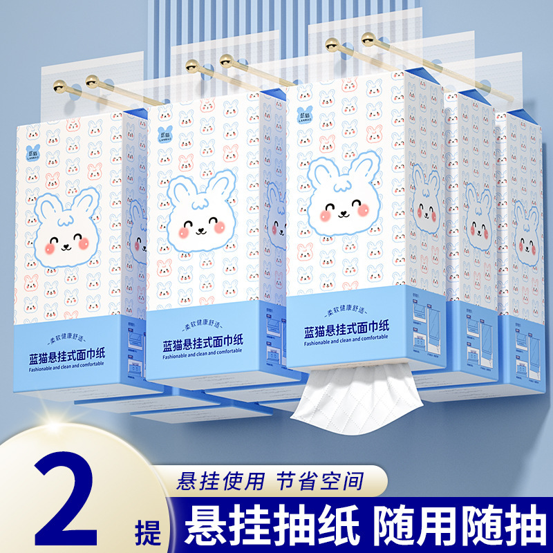 Exclusive for Newcomers: 2 Packs of Hanging Tissue Boxes, Large Household Paper Towels, Economical Pack, Four-Layer Thickened Toilet Paper, Hand Wipes Exclusive for Newcomers: 2 Packs of Hanging Tissue Boxes, Large Household Paper Towels, Economical Pack, Four-Layer Thickened Toilet Paper, Hand Wipes