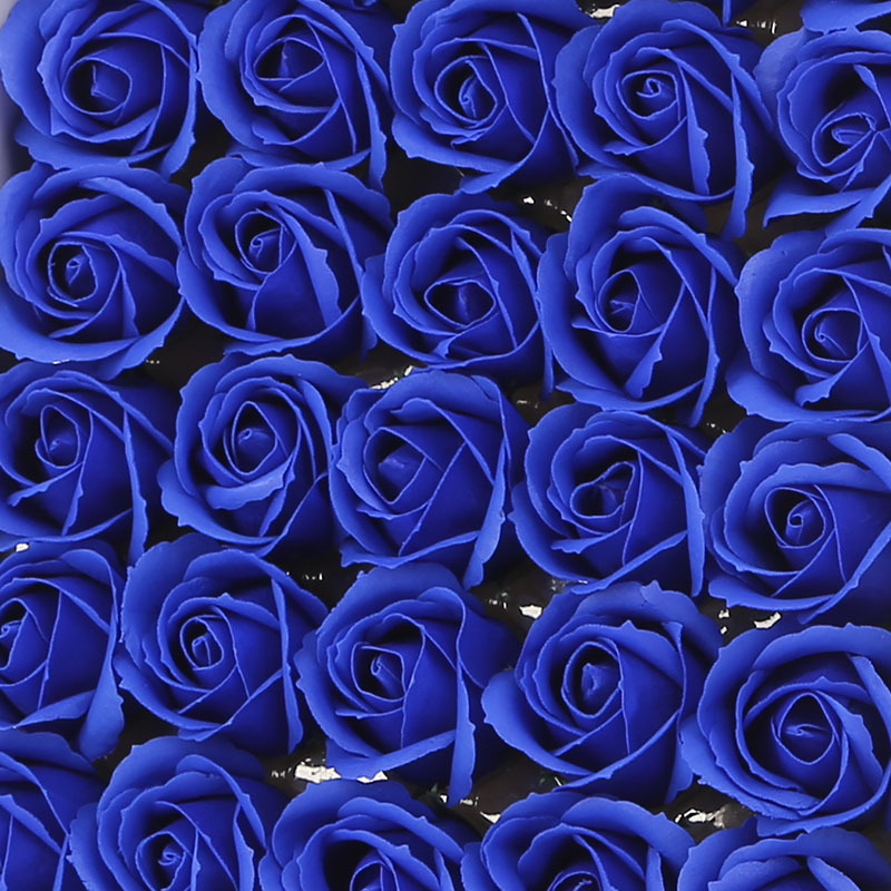 Suministros del fabricante al por mayor 520 Día de San Valentín chino jabón grueso de tres capas flor de agua jabón DIY cabeza de rosa