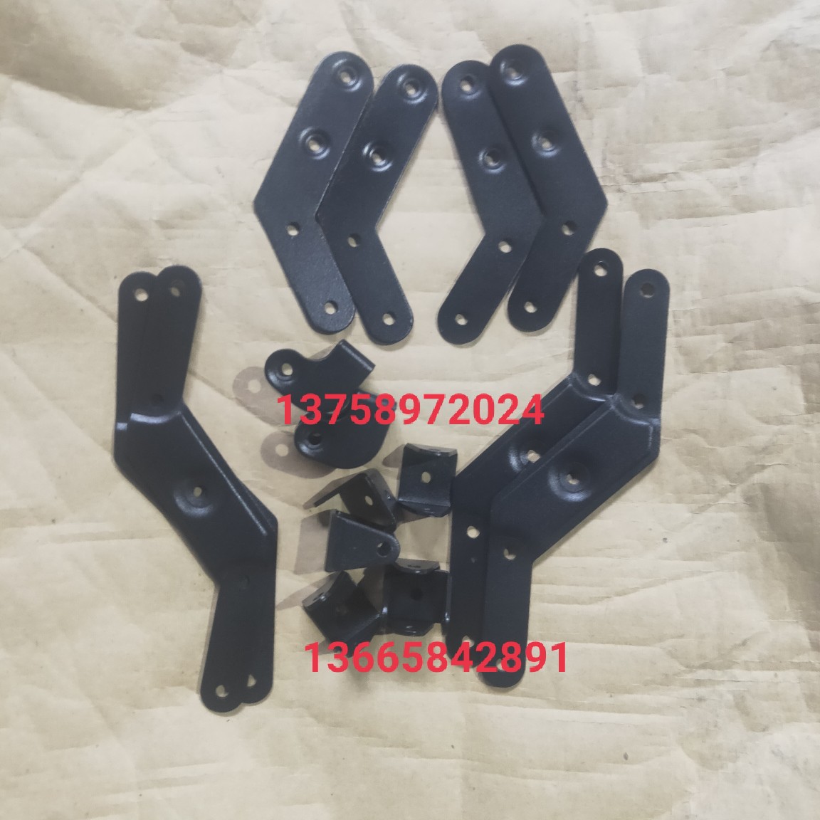 Butterfly chair iron part