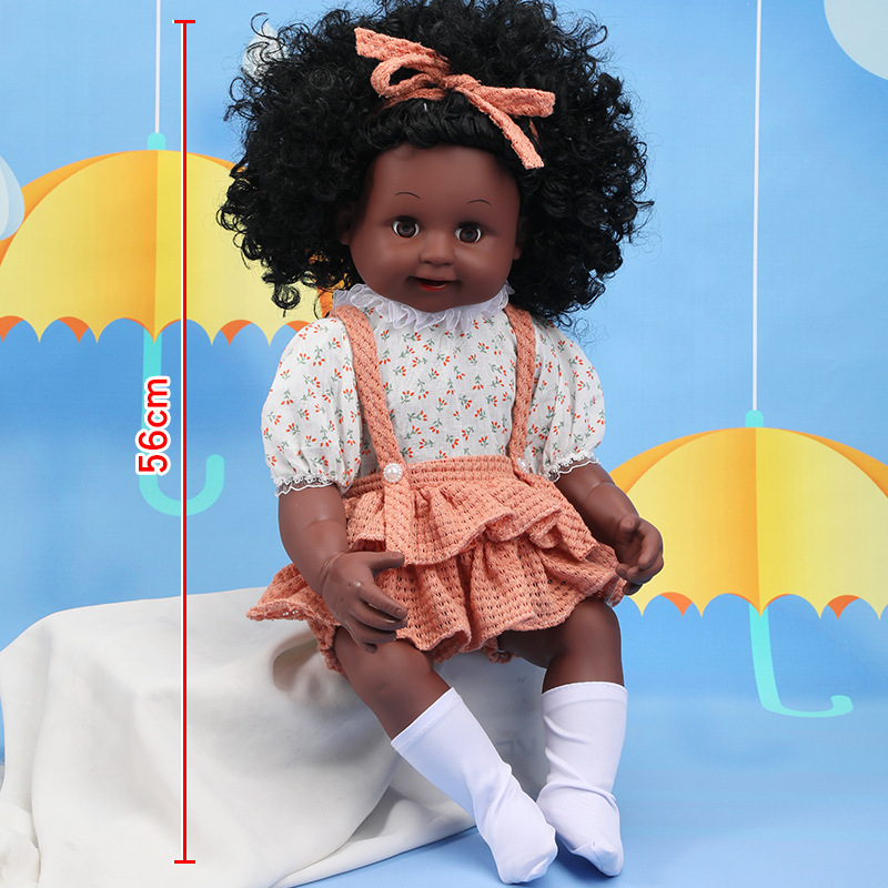 56 cm Rebirth Simulación de regalos de Barbie Baby Soft Girls Toy Set Muñecas para niños