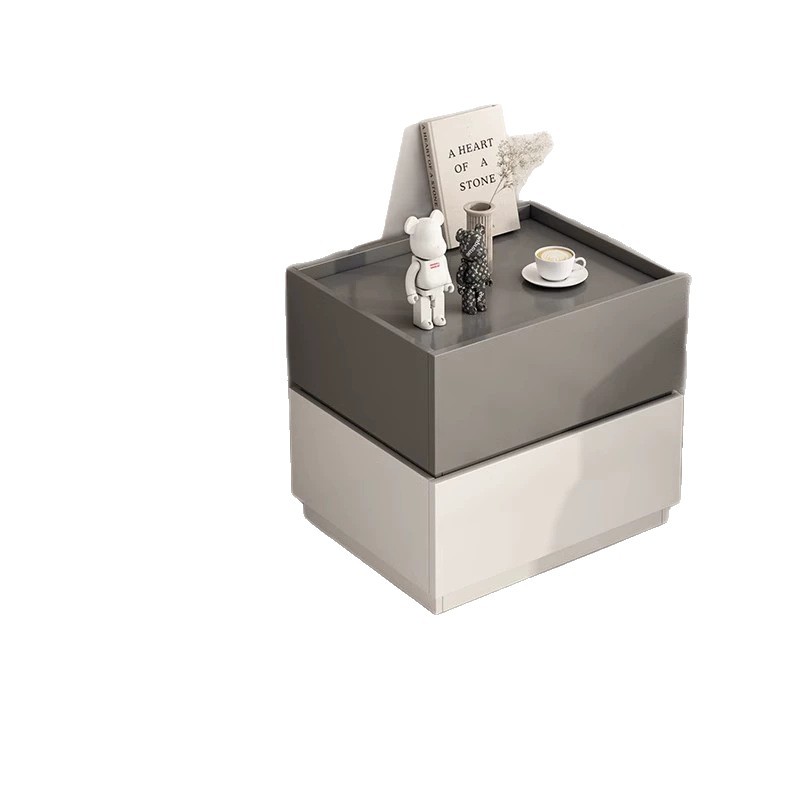 Gabinete de cabecera de cama simple moderno casero armario de almacenamiento de cabecera de cama gabinete de almacenamiento 2025 combinación creativa gabinete bajo