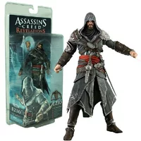 NECA Ассасинс Creed 3 3-е поколение Братство Эцио 7-дюймовая фігурка модель анимационная фигура оптовая