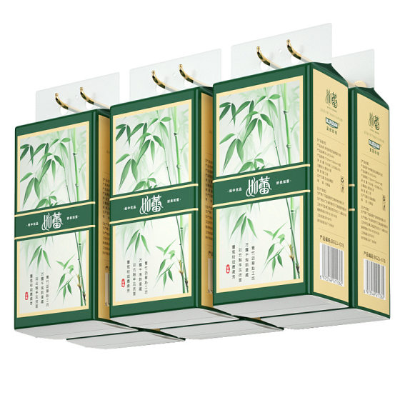 Rulei natural color household hanging paper pumping whole box affordable 1000 hanging wholesale toilet paper towel factory quantity batch