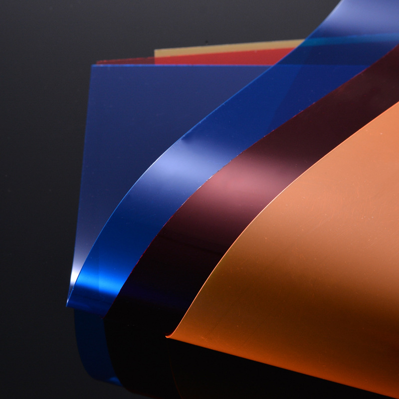 PVC塑料片单双膜高透明磨砂pvc硬薄片抗黏片功能性pvc片材阻燃片