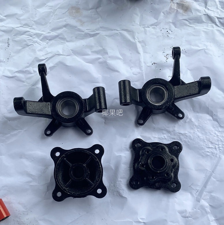 Modified kart accessories, ATV four-wheel drive front and rear independent suspension kit, gear box, rocker arm, horn flange, brake