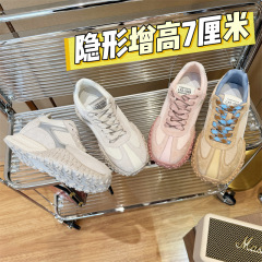 【インナーハイト7cm】春夏 本革 レディース 2025 小さめ カジュアル 軽量 スポーツ アガムシューズ 010476