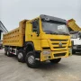 豪沃马力二手工程自卸车