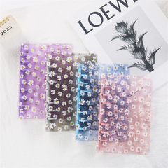 A6 color daisy loose-leaf book PVC transparent book simple ins style binder photo album handbook cover
