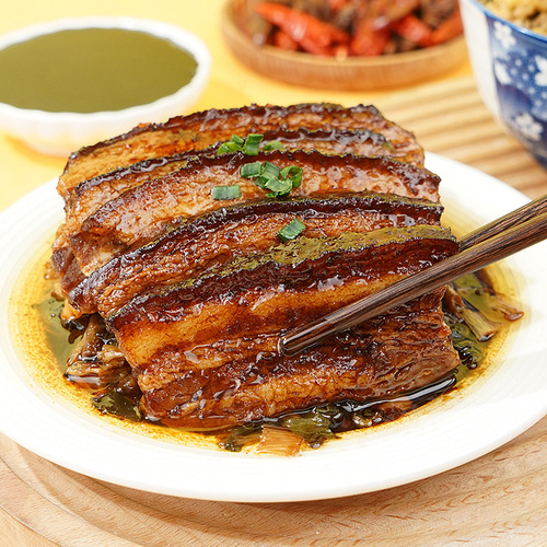 Taste Renjia Steamed Plum Vegetable Sauce with Dried Plum Vegetables and Stir-fried Meat Dish Package Fried Noodles Fried Rice Home-cooked Seasoning 60g/bag