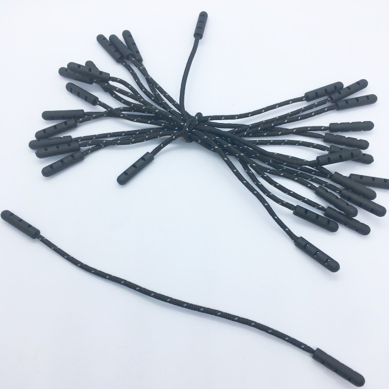 TPU环保高品质 箱包注塑拉尾绳服装拉攀拉伴滴胶塑拉头绳拉片挂绳